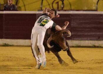 GALERÍA | «Rober» se proclama campeón del concurso nacional de recortadores en Huesca