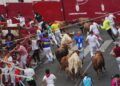 Un encierro para corredores experimentados: veloz y vistoso encierro con toros de São Torcato en San Sebastián de los Reyes