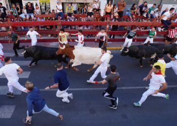 Zalduendo completa un tercer encierro rápido, limpio y con los bueyes tomando el protagonismo en San Sebastián de los Reyes