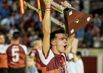 Alejandro Muñoz, campeón del Campeonato Mundial de Cortes en la plaza de toros de Valladolid