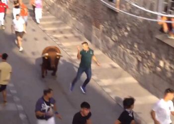 En vídeo, el tercer encierro y capea en Arganda del Rey, con novillos de Los Maños y toros de distintas ganaderías