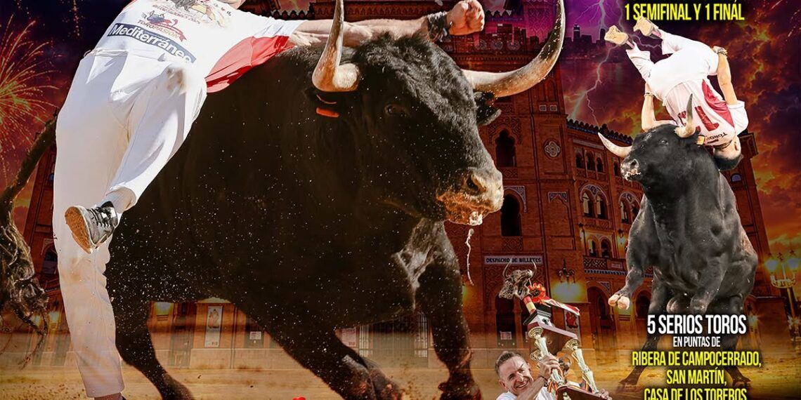 Estos son los grupos clasificatorios para la gran final del Campeonato de España de Recortadores en Las Ventas