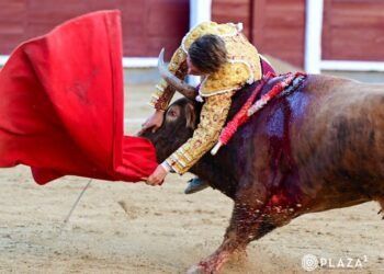 VÍDEO | Así ha sido la cogida a Álvaro Serrano, que le ha impedido continuar toreando en su encerrona en Las Ventas
