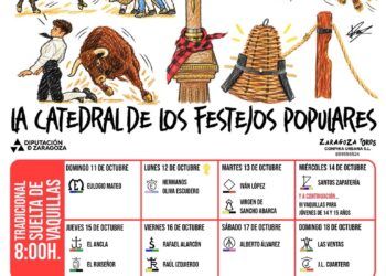 Estos son los festejos populares que conforman la Feria del Pilar 2026 en Zaragoza